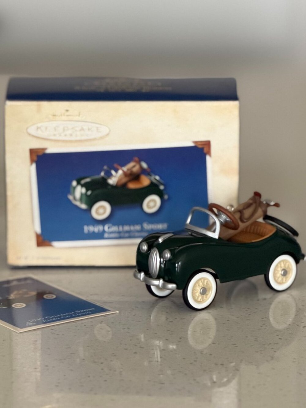 Hallmark Ornament Kiddie Car Classics 1949 Gillham Sport #10